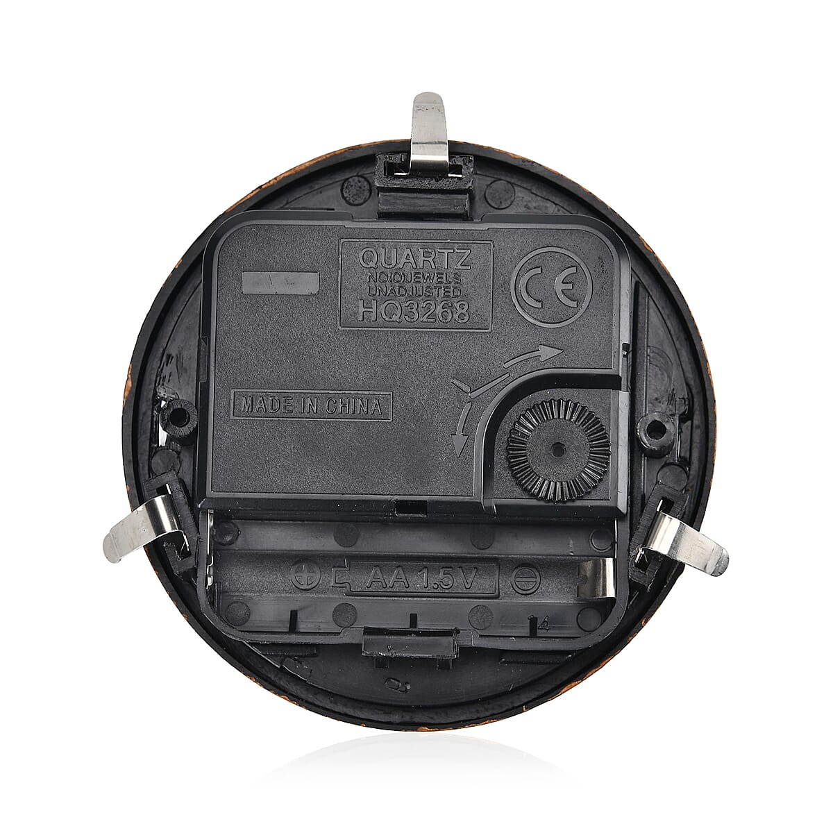 Vintage Telephone Pattern Resin Clock (AA Battery Not Included) image number 6