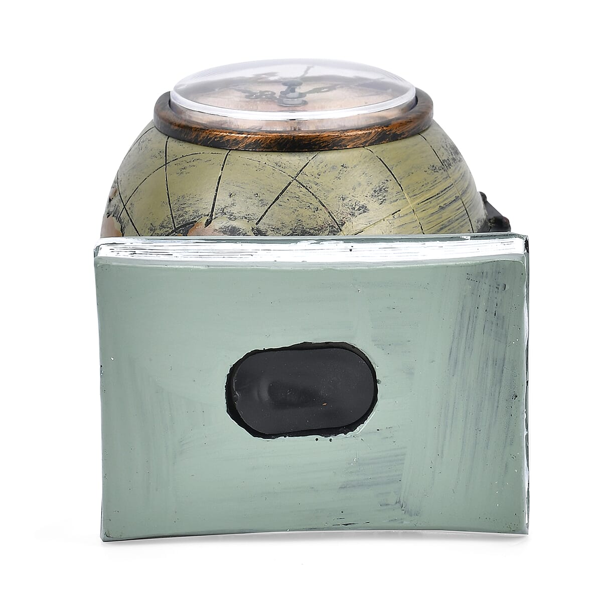Globe Pattern Resin Clock (AA Battery Not Included) image number 4