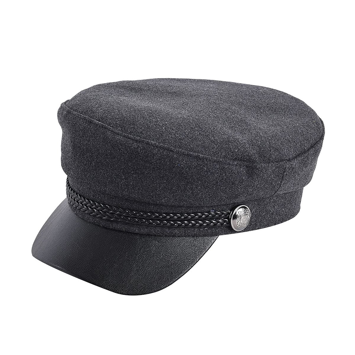 Gray Fiddler Cap - (Diameter 22-23 Inches and Height -2.75 Inches) image number 1