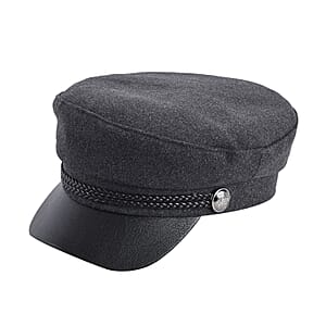 Gray Fiddler Cap - (Diameter 22-23 Inches and Height -2.75 Inches)