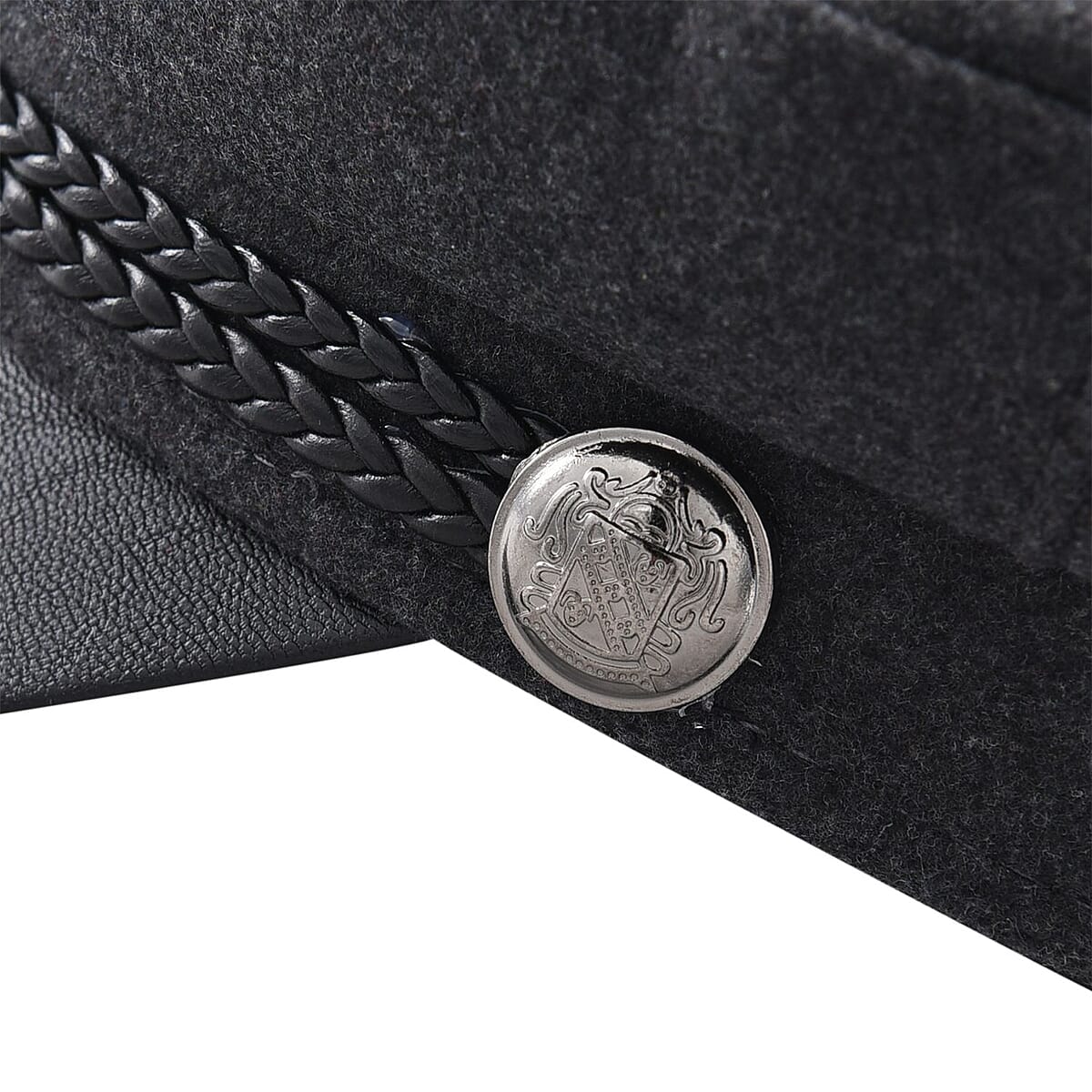 Gray Fiddler Cap - (Diameter 22-23 Inches and Height -2.75 Inches) image number 5