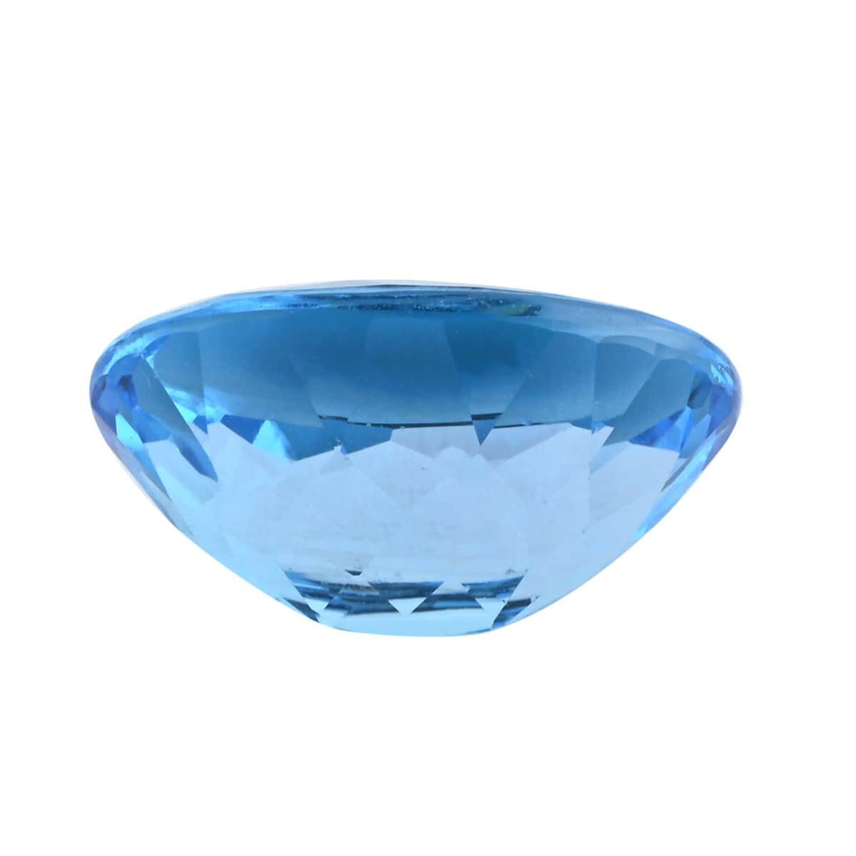 AAAA Swiss Blue Topaz (Ovl 16x12 mm) 9.00 ctw image number 2