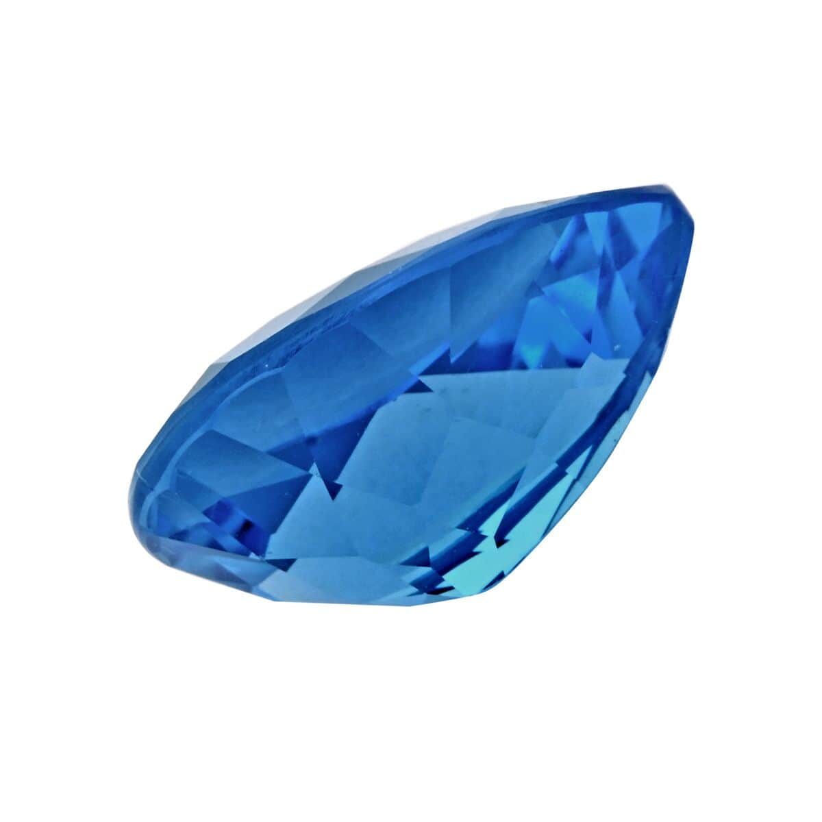 AAAA Swiss Blue Topaz (Pear 16x12 mm) 9.00 ctw image number 2