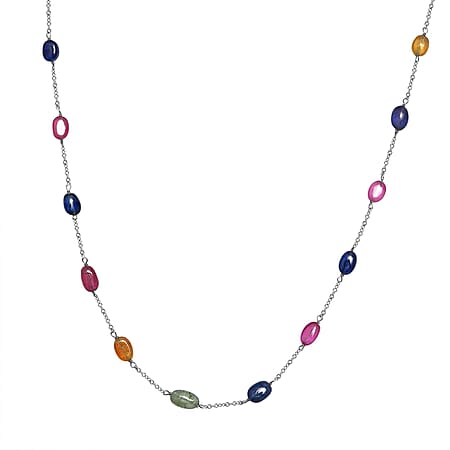 24 / Multi Sapphire / 925 Silver - Product card gallery slide 1 (10177317208377)
