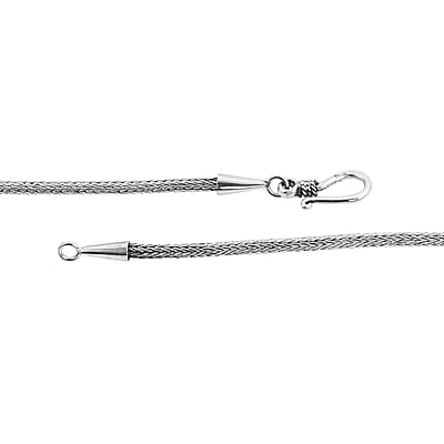 Bali Legacy Sterling Silver Tulang Naga Necklace 18 Inches 14.60 Grams