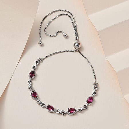 7.25 / Rubellite / 925 Silver - Product card gallery slide 2 (10177318060345)