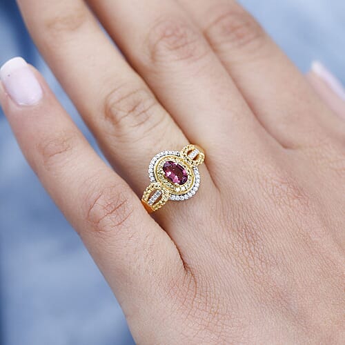 Rubellite & Yellow Sapphire / 10 - Product card gallery slide 3 (10177318388025)