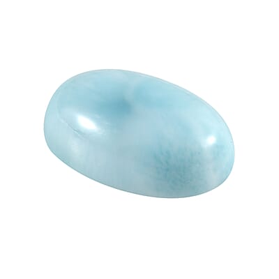 AA Larimar (Ovl 16x10 mm) 7.24 ctw Loose Gemstone