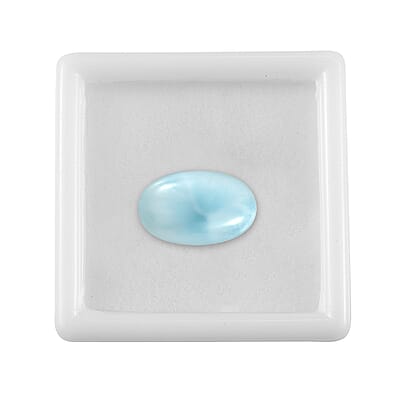 AA Larimar (Ovl 16x10 mm) 7.24 ctw Loose Gemstone