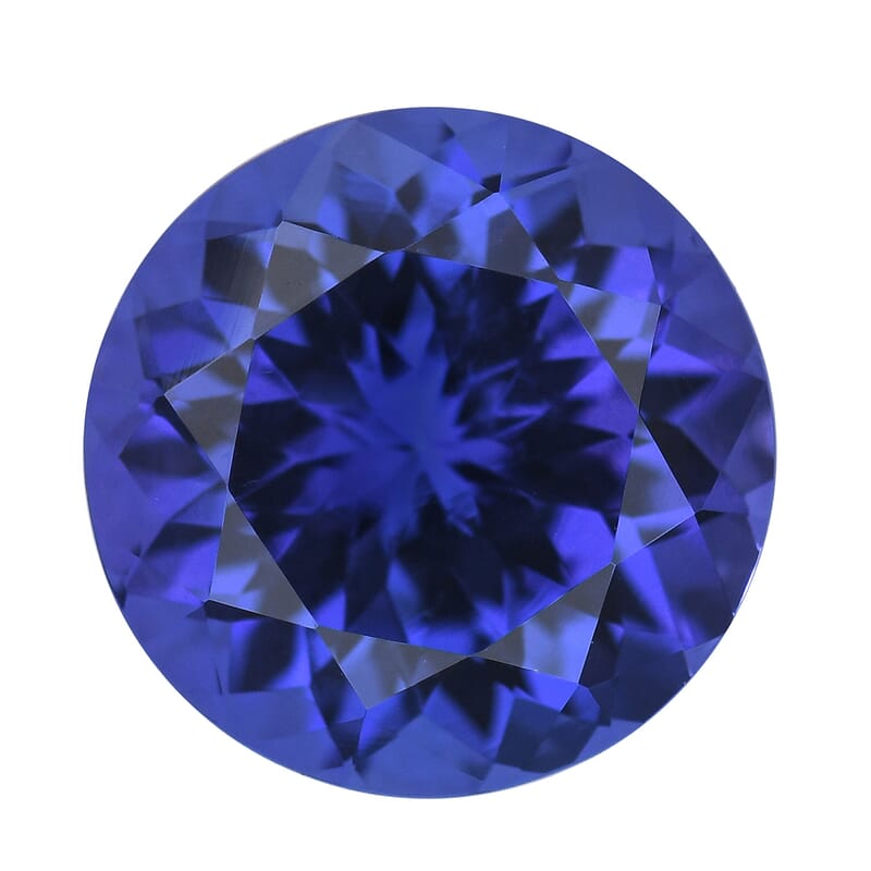 Certified & Appraised AAAA Tanzanite Set of 2 (Rnd 6 mm) 2.00 ctw