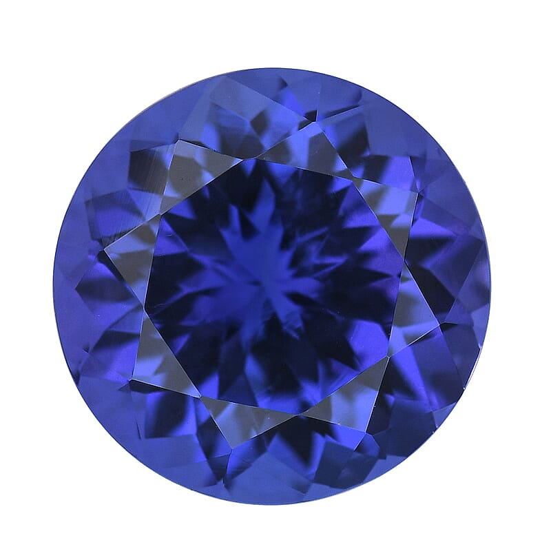 Certified & Appraised AAAA Tanzanite Set of 2 (Rnd 6 mm) 2.00 ctw