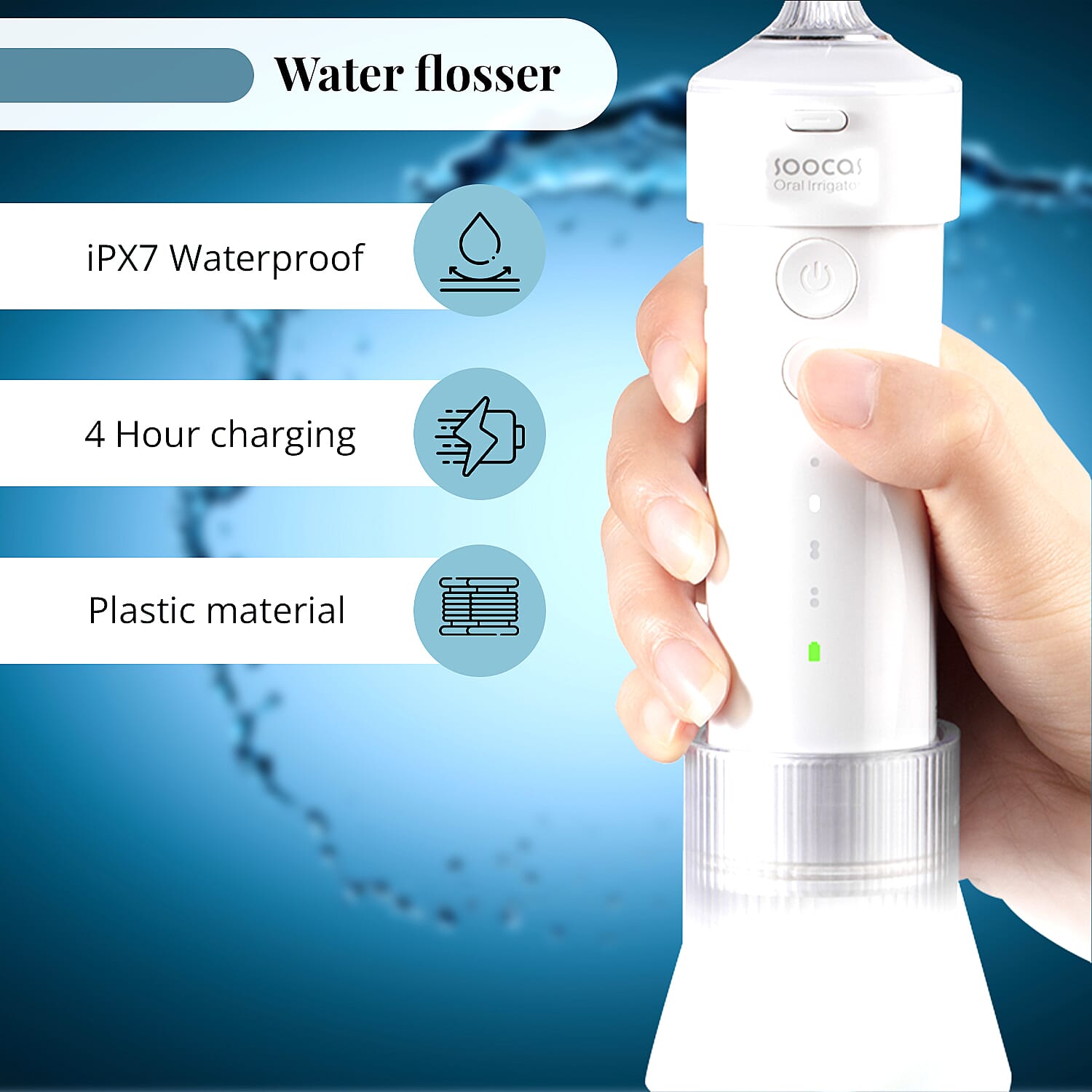Closeout Soocas Water Dental Flosser W1