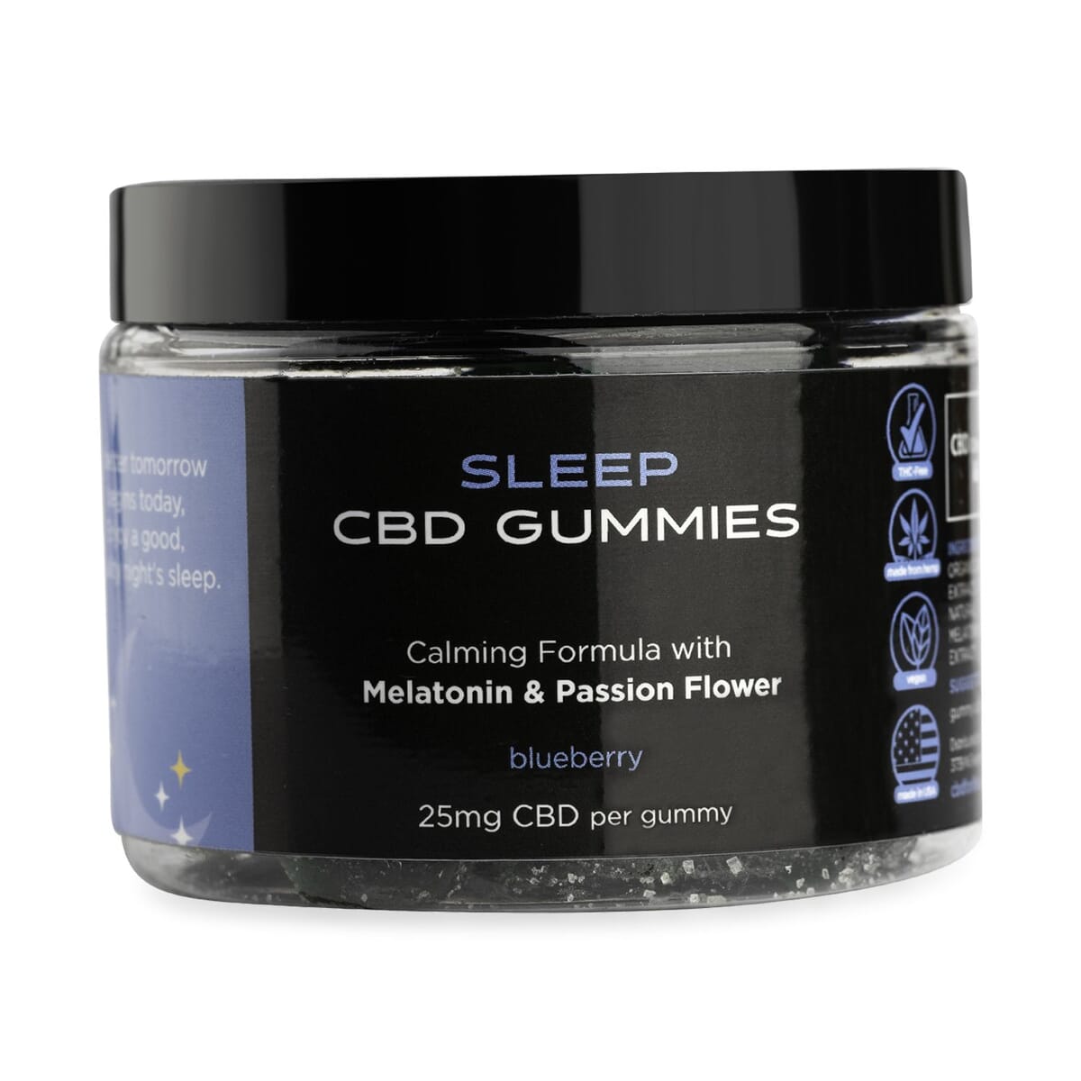 CBD For Life Sleep Gummies Blueberry Flavor 30 Ct - 25 mg CBD image number 0