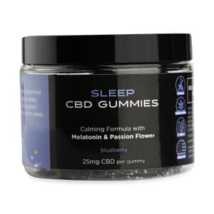 CBD For Life Sleep Gummies Blueberry Flavor 30 Ct - 25 mg CBD