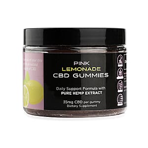 CBD For Life Gummies Lemonade Flavor 30 Ct, Non Addictive Vegan Melatonin Gummies - 35 mg