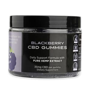 CBD For Life Blackberry Gummies 30 Ct - 35 mg CBD
