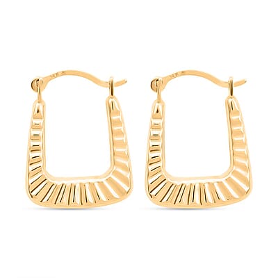 14K Yellow Gold Earrings 0.42 Grams