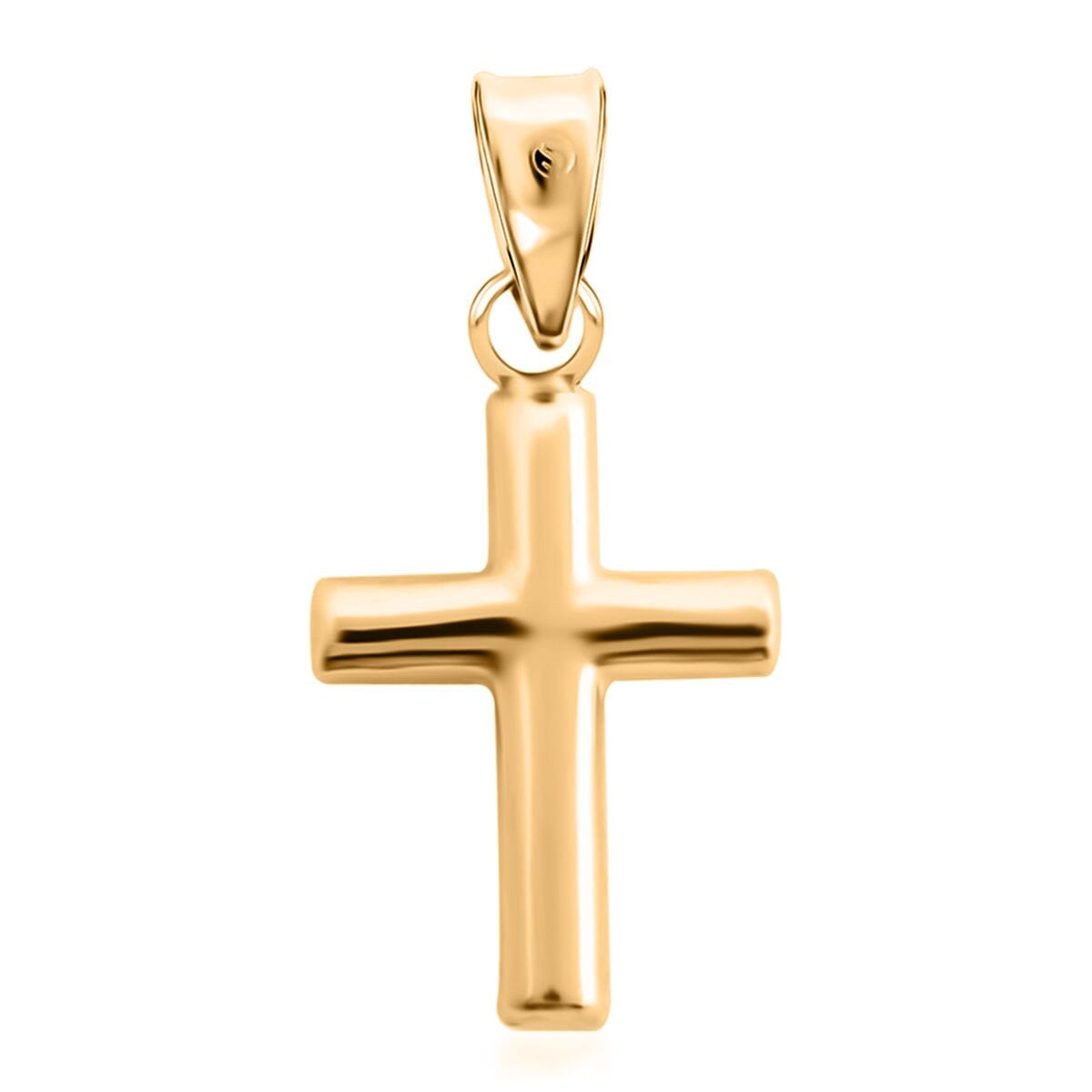 14K Yellow Gold Cross Pendant (0.28 g) image number 0