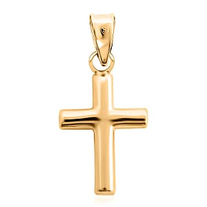 14K Yellow Gold Cross Pendant without Chain 0.28 Grams