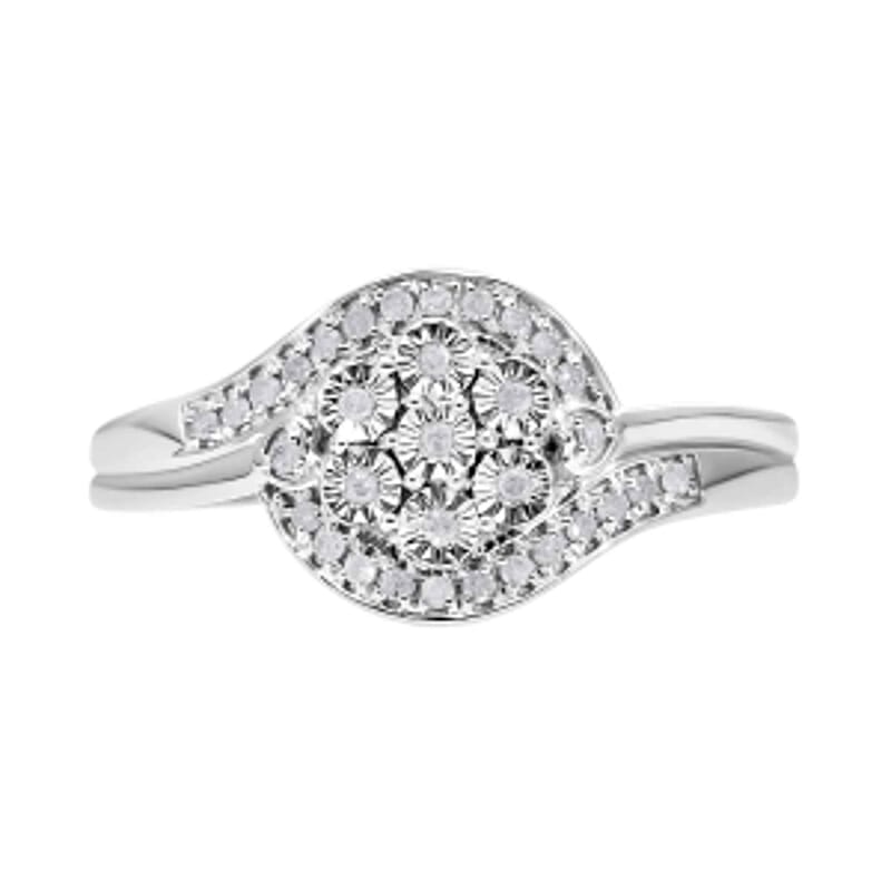 White Diamond Ring