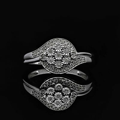 White Diamond Ring