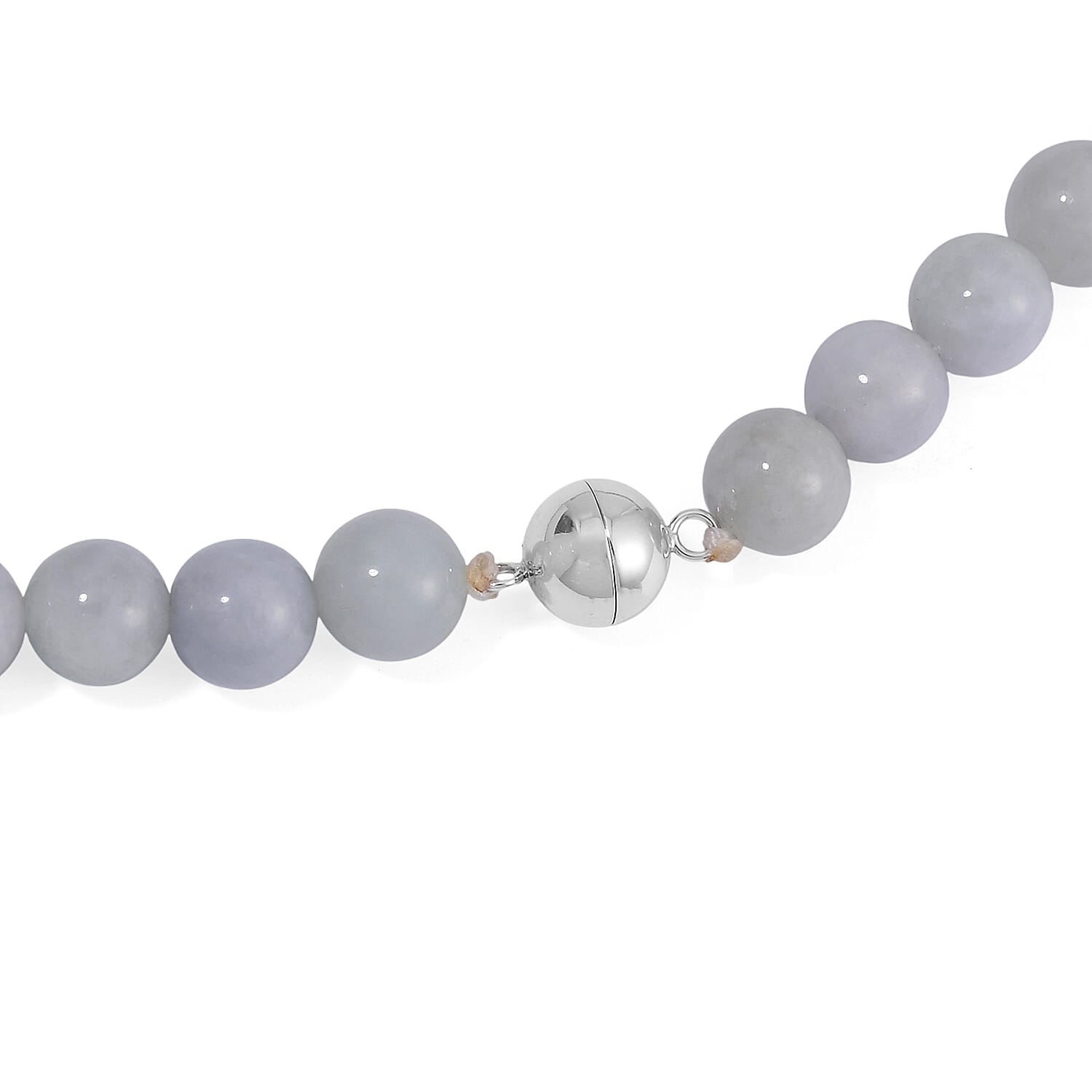 Natural Jade Carved Dragon Beaded Necklace 20 Inches in Rhodium Over Sterling Silver 308.00 ctw