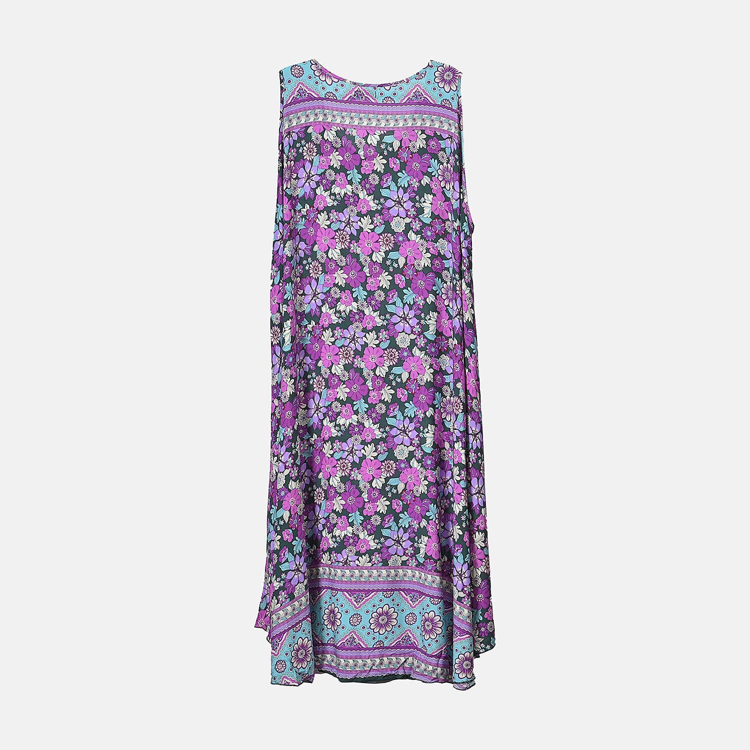 Purple Floral Print - Product card gallery slide 2 (9431971102975)
