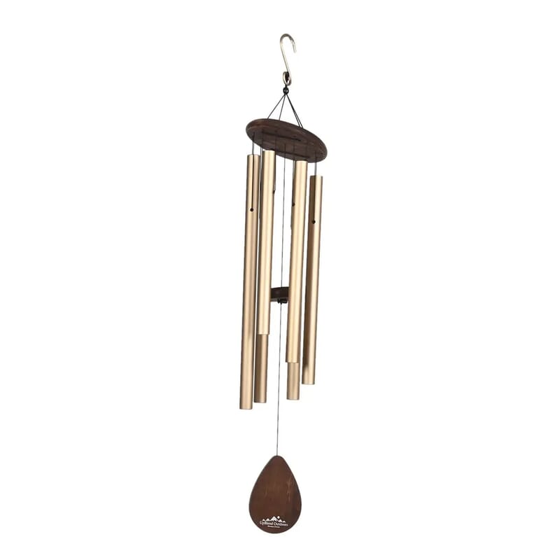 Closeout B and G Sales Metal Wind Chime in Silvertone