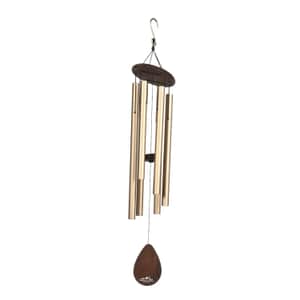 B and G Sales Metal Wind Chime in Silvertone 23