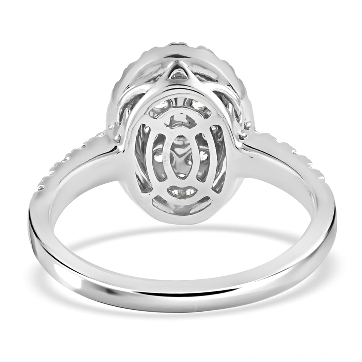 Luxoro 14K White and Yellow Gold Natural Yellow and White Diamond I3 Ring (Size 6.5) 5.30 Grams 2.00 ctw image number 3