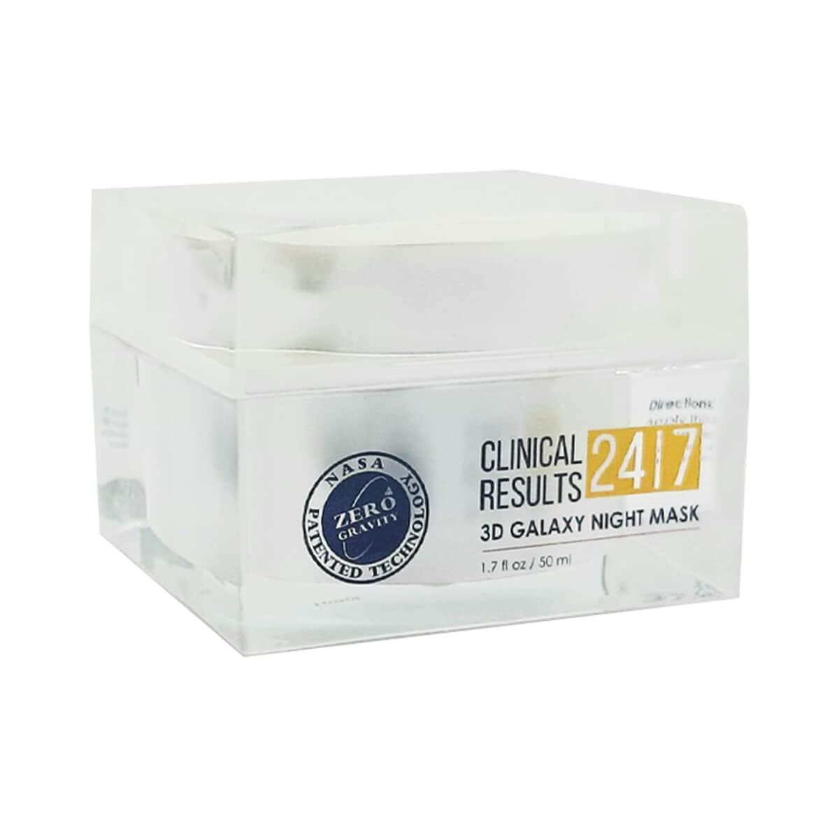 Clinical Results 3D Galaxy Night Mask For Face And Neck, Paraben Free Mask For All Skin Types Hydration And Repair 1.7oz image number 0