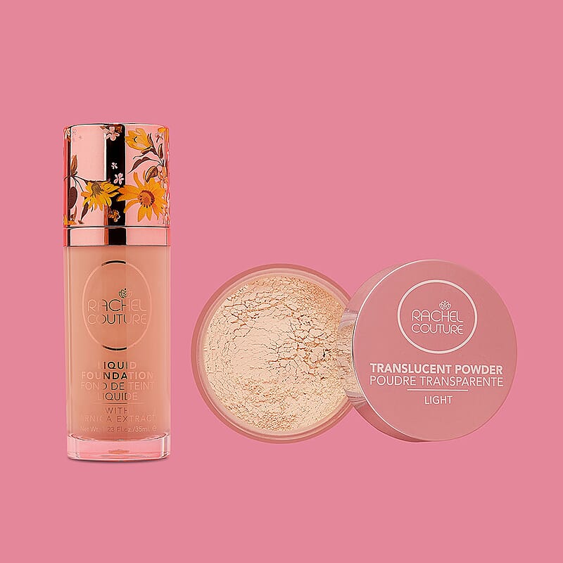 Perfect Skin Set (Translucent Powder + Foundation) - Ivory