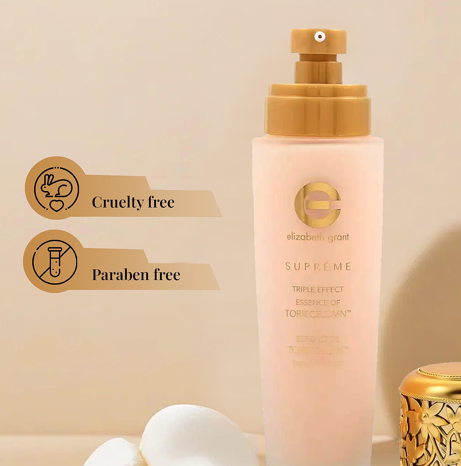 Elizabeth Grant Supreme Essence of Torricelumn 4.9oz, Anti Aging Face Serum For All Skin Types