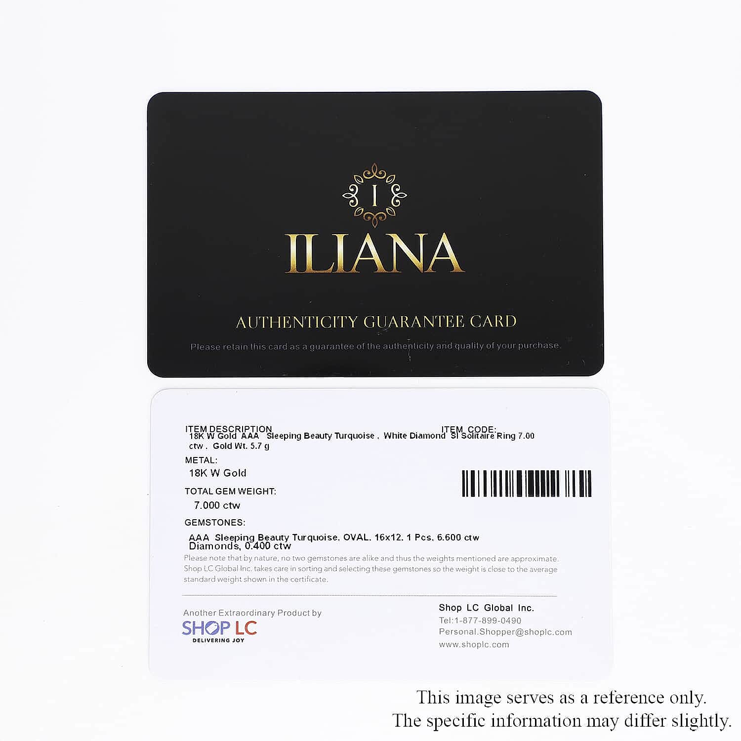 Iliana 18K White Gold AAA Sleeping Beauty Turquoise and G-H SI Diamond Halo Ring (Size 10.5) 5.70 Grams 7.00 ctw
