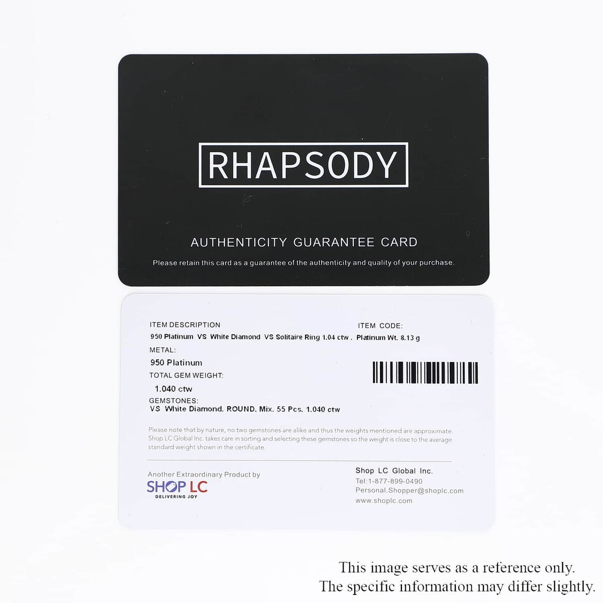 IGI Certified Rhapsody 950 Platinum Diamond E-F VS Cluster Ring (Size 9.5) 8.10 Grams 1.00 ctw image number 6