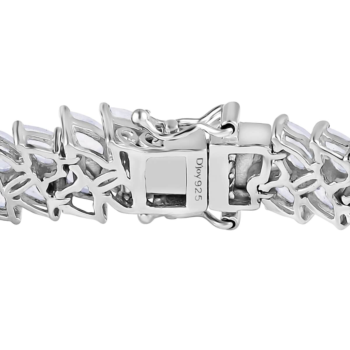 Premium Rainbow Moonstone 2 Row Bracelet in Platinum Over Sterling Silver (7.25 In) 18.40 ctw image number 4