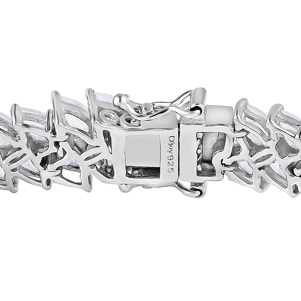 Premium Moon Glow Moonstone 2 Row Bracelet in Platinum Over Sterling Silver (6.50 In) 16.50 ctw image number 4