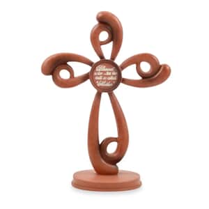 Dickson's Tabletop Cross Figurine For Gifts Home Decoration, Resin Cross Statue, Decorative Cross For Home, Office, Tabletop, Kitchen -Mother Blessed 6.75