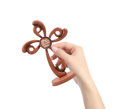 Closeout Dickson's Tabletop Cross Figurine For Gifts Home Decoration, Resin Cross Statue, Decorative Cross For Home, Office, Tabletop, Kitchen -Mother Blessed 6.75