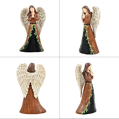 Closeout Dickson's Resin Angel Figurine For Gifts Home Decoration, Praying Angel Statue, Decorative Figurines For Home, Office, Tabletop, Kitchen-Grace 6.25