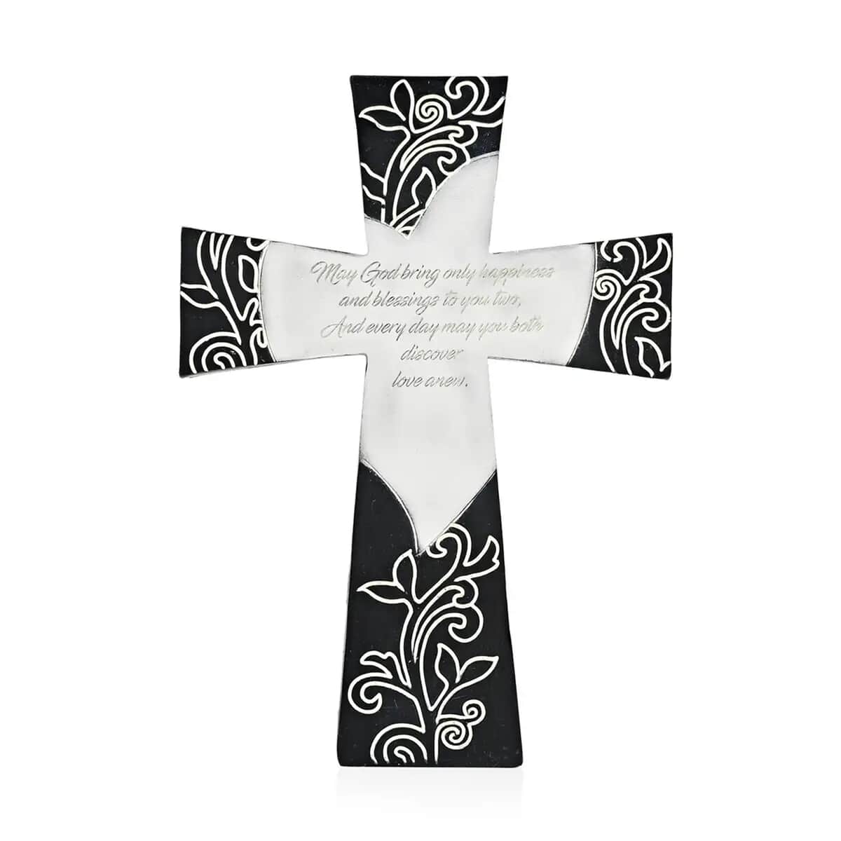 Closeout Dickson's Tabletop Cross -Black 9.75 Inch image number 0