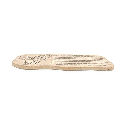Dickson's Resin Stepping Stone -God's Gift 12.5 X 4.75