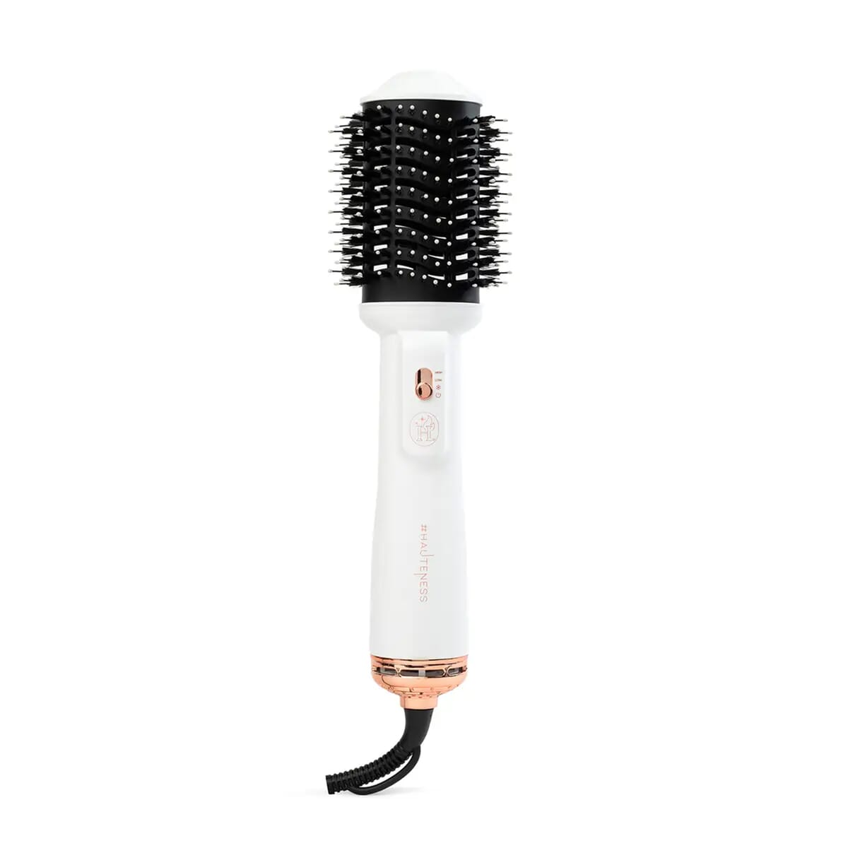 Hauteness 4inONE Blowout Brush Hair Dryer, 4 in 1 1000 Watt Electric 4 Modes Multi Hair Styler Blowout Brush Hair Dryer - Pearlescent White image number 0