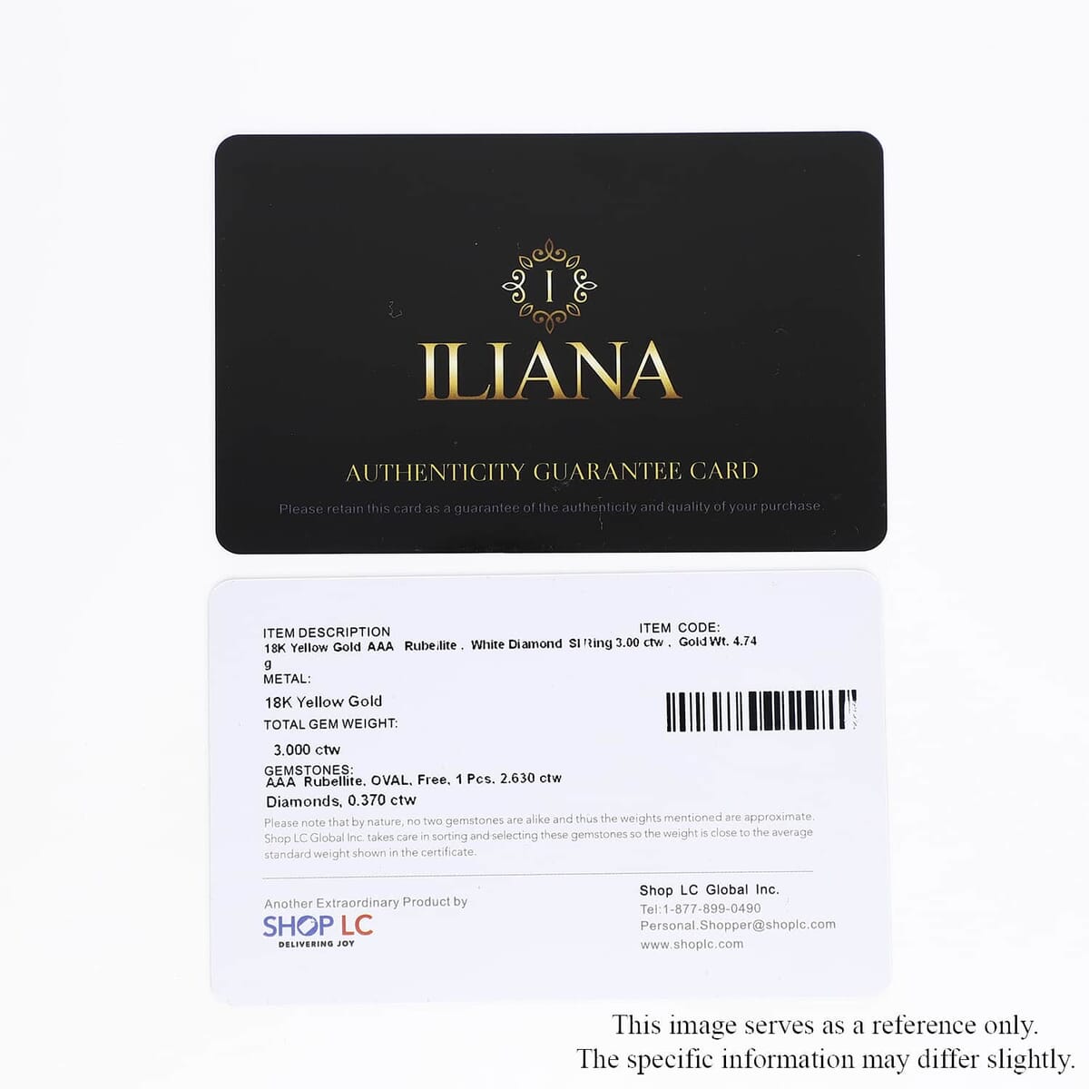 Certified & Appraised Iliana AAA Ouro Fino Rubellite and G-H SI Diamond 3.00 ctw Halo Ring in 18K Yellow Gold (Size 8.5) 4.75 Grams image number 7