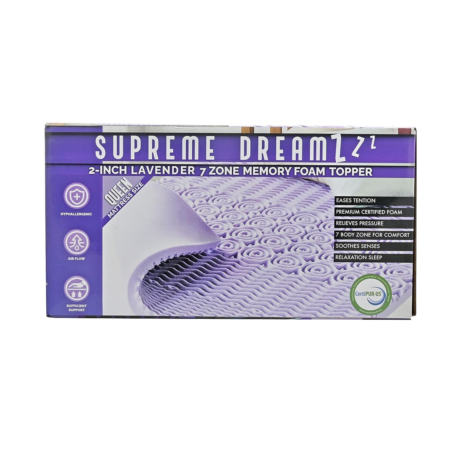 air flow mattress topper