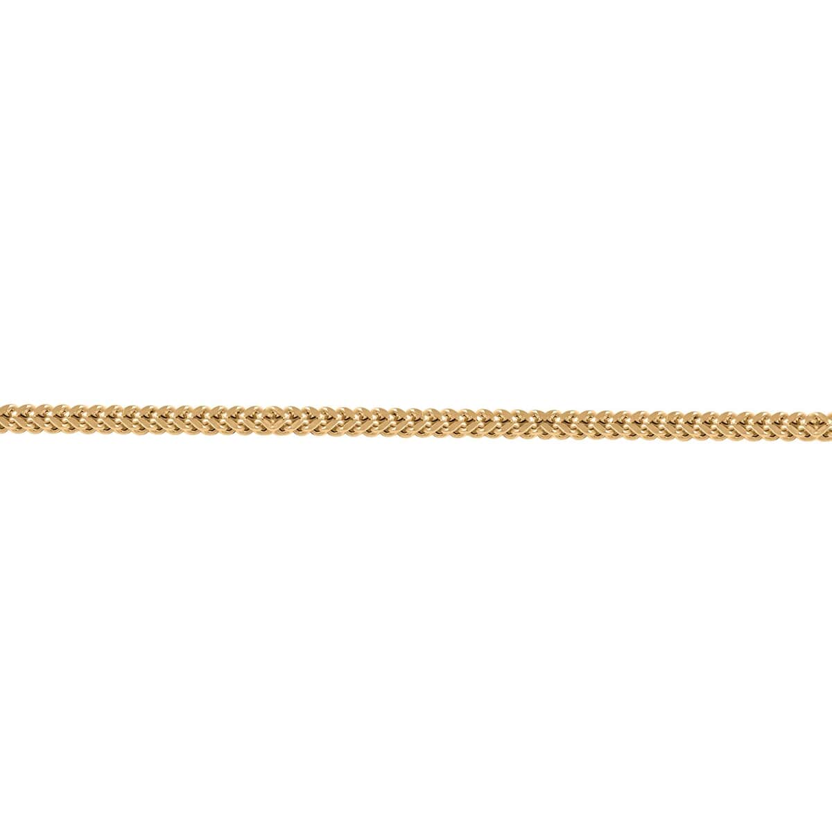 10K Yellow Gold 1.5mm Franco Chain Bracelet (7.00 In) 1.10 Grams image number 2