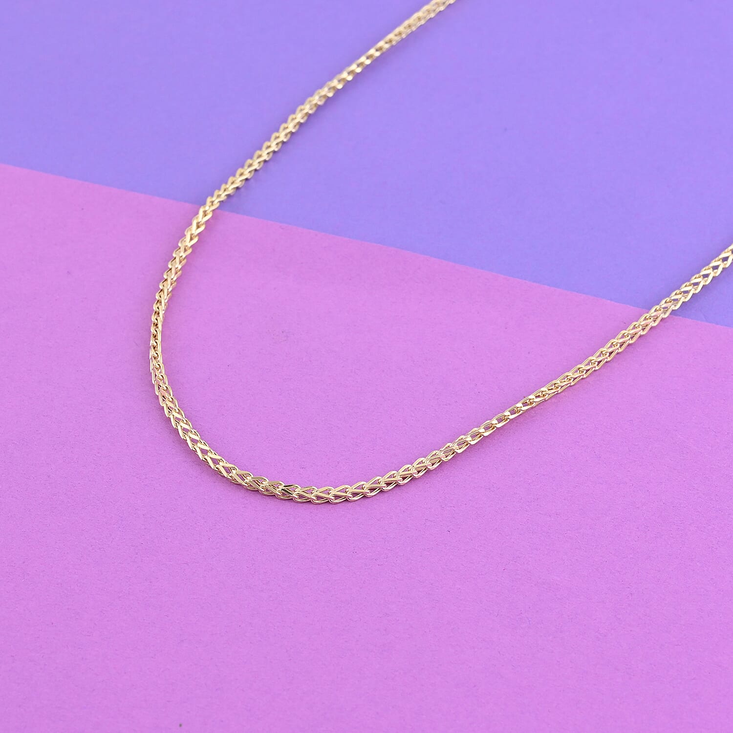 10K Yellow Gold 1.5mm Franco Chain Necklace 22 Inches 2.60 Grams