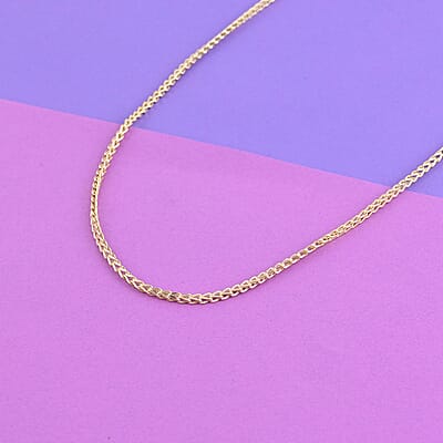10K Yellow Gold 1.5mm Franco Chain Necklace 22 Inches 2.60 Grams