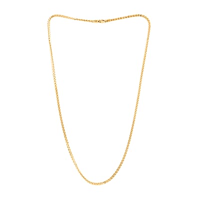 10K Yellow Gold 1.5mm Franco Chain Necklace 22 Inches 2.60 Grams