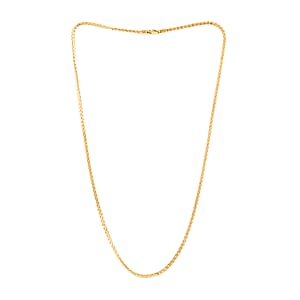 10K Yellow Gold 1.5mm Franco Chain Necklace 24 Inches 3 Grams